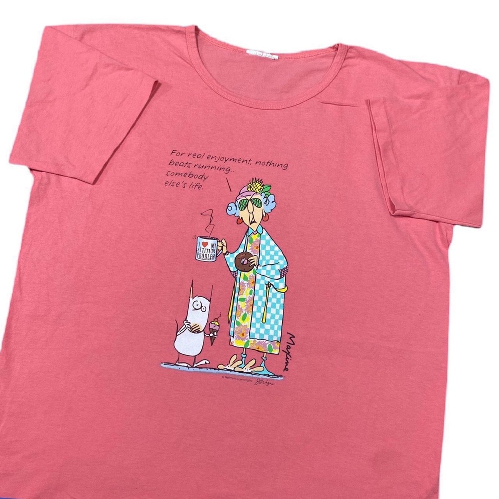 Vintage 1990’s Maxine Cartoon / TV show Promo Single Stitched Graphic T-shirt